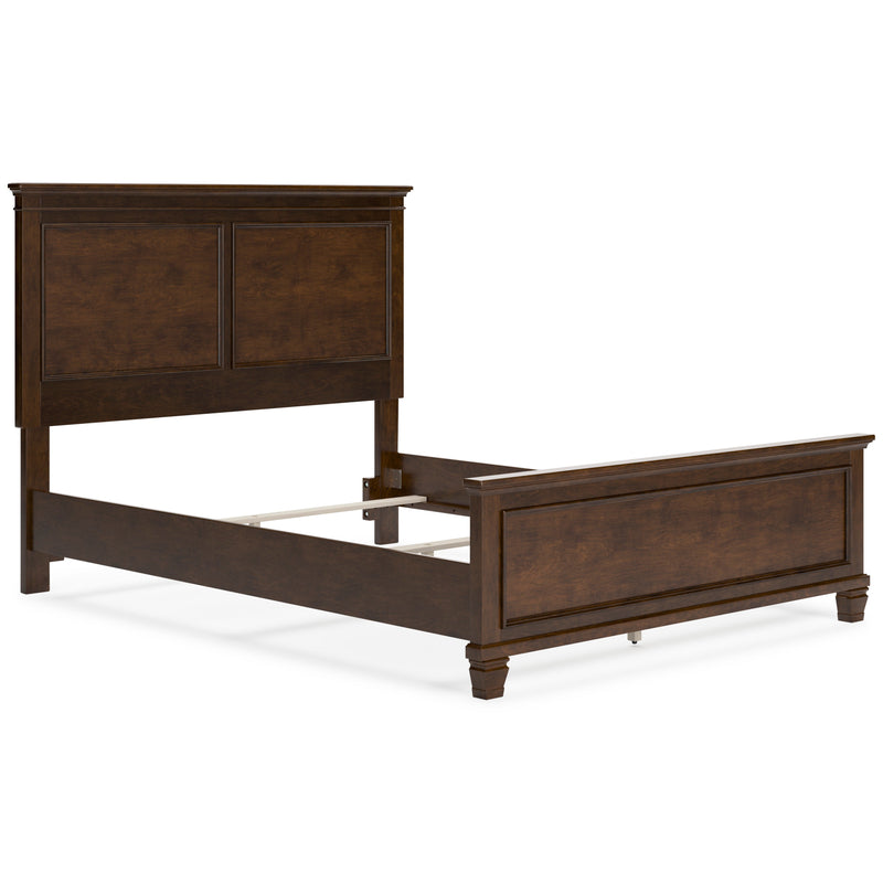 Danabrin Brown Queen Panel Bed - Gate FurnitureQueen Bed