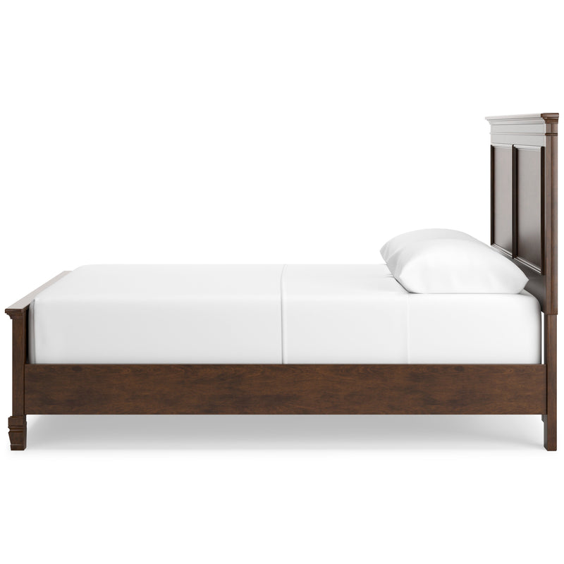 Danabrin Brown Queen Panel Bed - Gate FurnitureQueen Bed