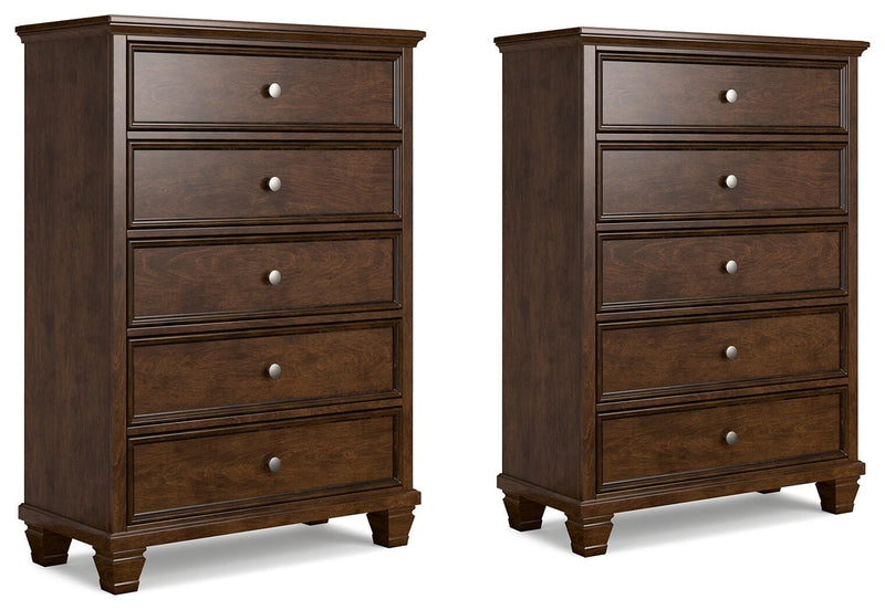 Danabrin Brown Set of 2 Chests - B685B28