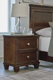 Danabrin California King Panel Storage Bed, Dresser and Nightstand in Brown - PKG023950