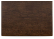 Danabrin Full Panel Bed with Mirrored Dresser and 2 Nightstands in Brown - PKG015200