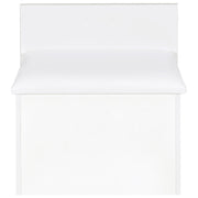 Danbury 3-drawer Makeup Vanity & Stool Set White High Gloss - 930208