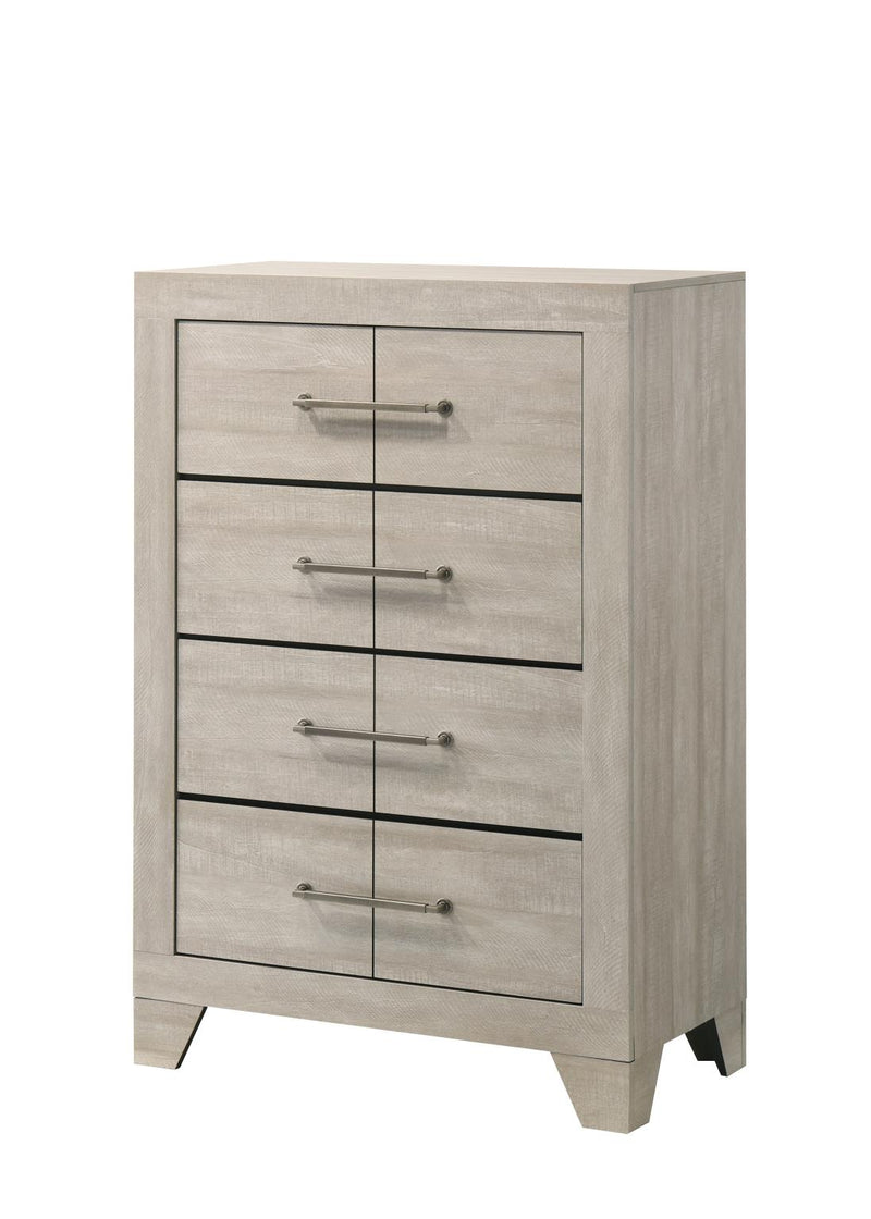 Dania - Cream 4 Drawer Chest - B378-C