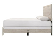 Dania - Cream Panel Full Bed - B378-F-Bed