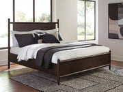 Dantenton Merlot California King Panel Bed - B611B7