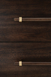Dantenton Merlot Dresser and Mirror - B611B1