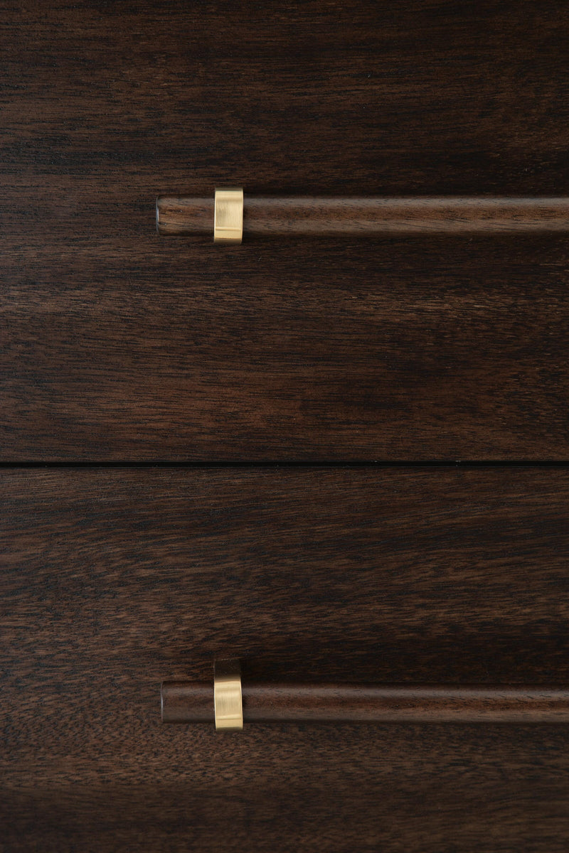 Dantenton Merlot Dresser and Mirror - B611B1