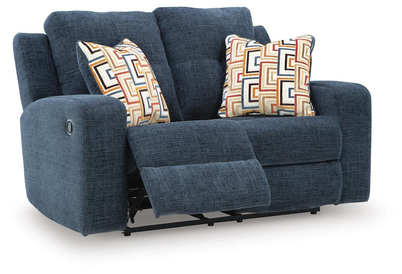 Danum Ink Reclining Loveseat - 3880686