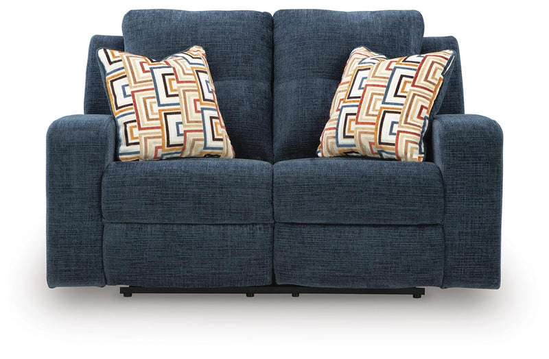Danum Ink Reclining Loveseat - 3880686
