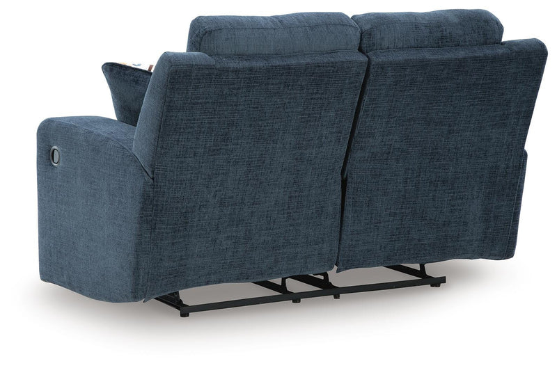 Danum Ink Reclining Loveseat - 3880686
