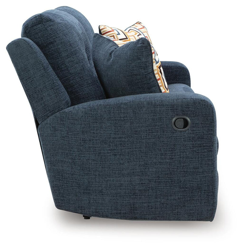 Danum Ink Reclining Sofa - 3880681