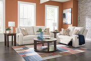 Danum Sofa and Loveseat in Stone from Ashley - Luna Furniture