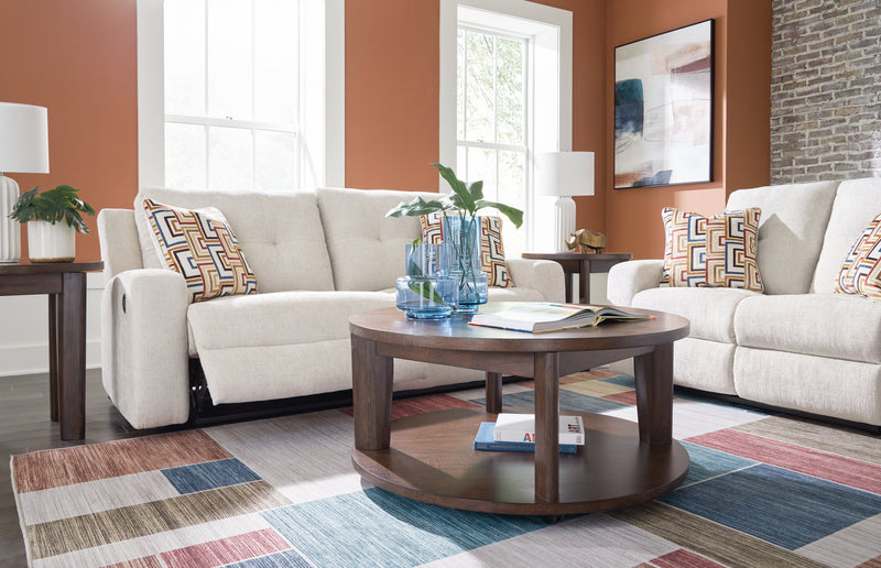 Danum Sofa and Loveseat in Stone from Ashley - Luna Furniture