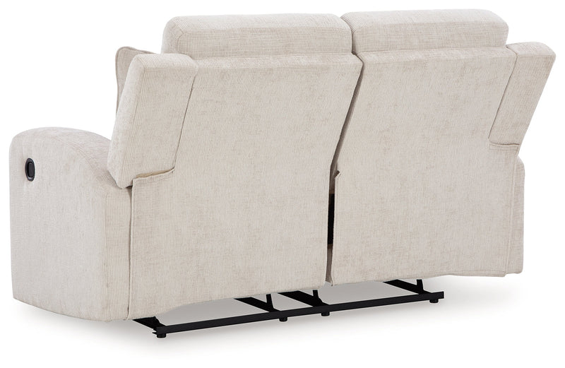 Danum Stone Reclining Loveseat - 3880586
