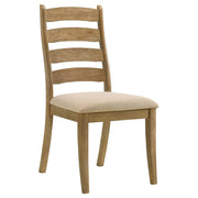 Danvers Wood Dining Side Chair Brown Oak (Set of 2) - 109152