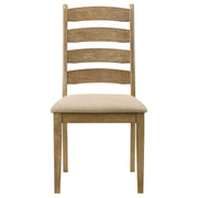 Danvers Wood Dining Side Chair Brown Oak (Set of 2) - 109152