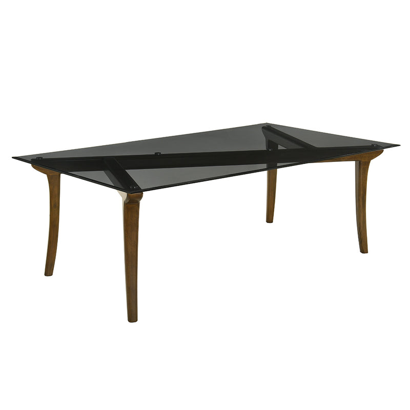 Danzel Dining Table w/Glasss Top - DN06150