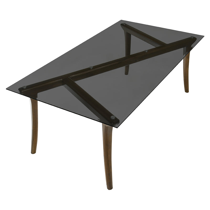 Danzel Dining Table w/Glasss Top - DN06150