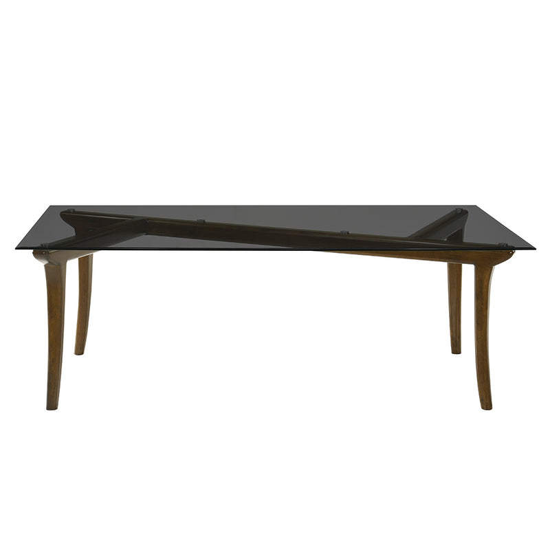 Danzel Dining Table w/Glasss Top - DN06150