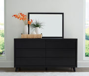 Danziar Black Slat Bedroom Set - Gate FurnitureBedroom Set