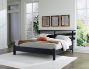 Danziar Black Slat Bedroom Set - Gate FurnitureBedroom Set