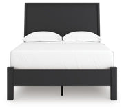 Danziar Full Panel Bed, Dresser and Mirror - B1013B26