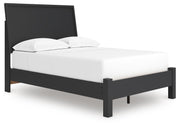 Danziar Full Panel Bed, Dresser and Mirror - B1013B26