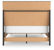 Danziar Full Panel Bed, Dresser and Mirror - B1013B26