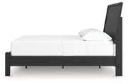 Danziar Full Panel Bed, Dresser and Mirror - B1013B26