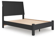 Danziar Full Panel Bed, Dresser and Mirror - B1013B26
