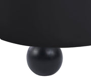 Daphne 64" Velvet Upholstered Loveseat in Black - 44002Black-L