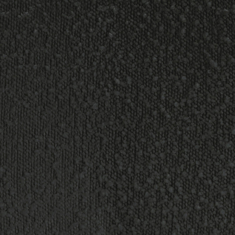 Daphne Boucle Fabric Upholstered Chair in Black - 44003Black-C