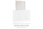 Darbonton Dove White Bedroom Mirror - PCB853-36