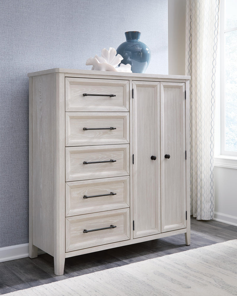 Darbonton Dove White Door Chest - PCB853-48