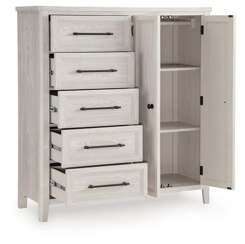 Darbonton Dove White Door Chest - PCB853-48