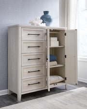 Darbonton Dove White Door Chest - PCB853-48