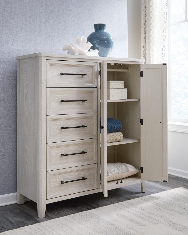 Darbonton Dove White Door Chest - PCB853-48