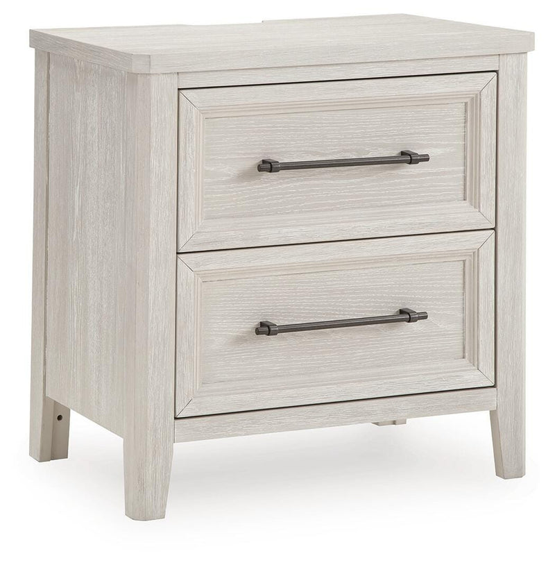 Darbonton Dove White Nightstand - PCB853-92