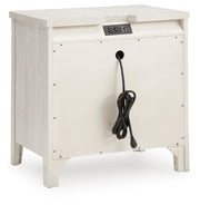 Darbonton Dove White Nightstand - PCB853-92
