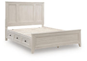 Darbonton Dove White Queen Panel Storage Bed - PCB853B2