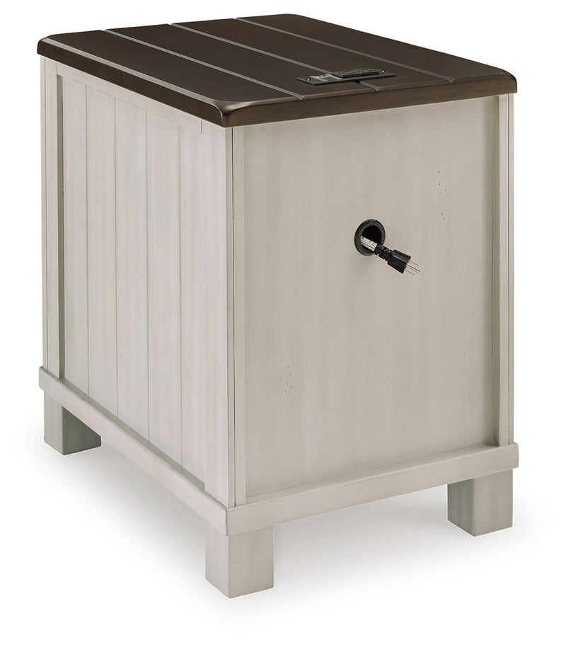 Darborn Coffee Table with 1 End Table in Gray/Brown - PKG015860