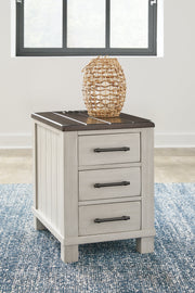Darborn Coffee Table with 1 End Table in Gray/Brown - PKG015860