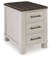 Darborn Coffee Table with 1 End Table in Gray/Brown - PKG015860