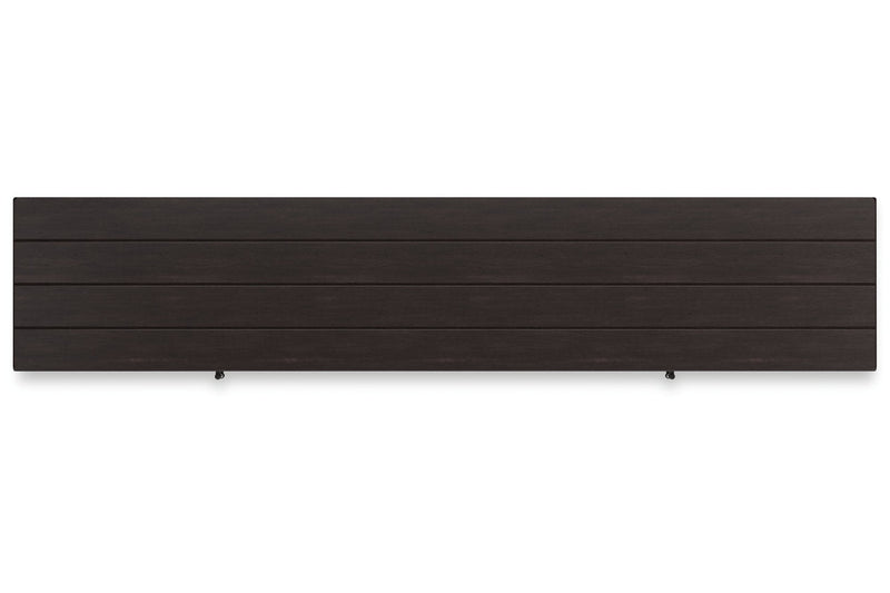 Darborn Gray/Brown 88" TV Stand with Electric Fireplace - Gate FurnitureTV Stand