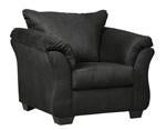 Darcy Black Chair - Gate FurnitureAccent Chair