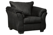 Darcy Black Chair - Gate FurnitureAccent Chair