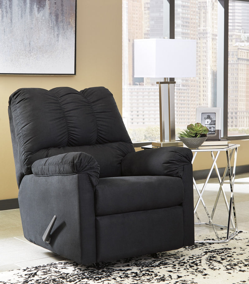 Darcy Black Living Room Set - Gate FurnitureLiving Room Set