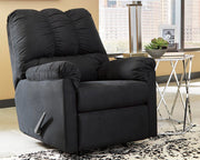 Darcy Black Loveseat and 2 Recliners - 75008U13