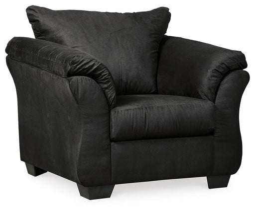 Darcy Black Loveseat and Chair - 75008U14