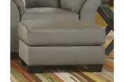 Darcy Cobblestone Ottoman - Gate FurnitureOttoman